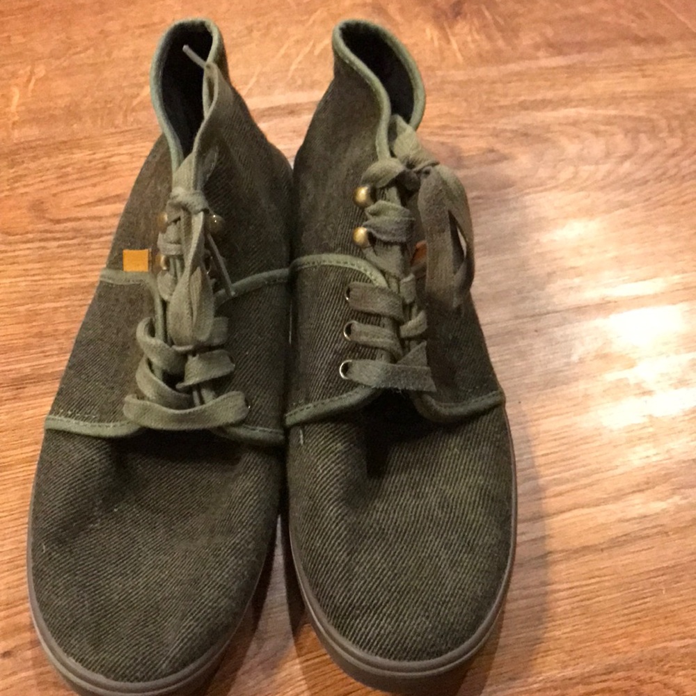Vans Green Booties